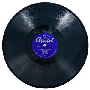 Vicki Young Live Fast Love Hard Die Young / Zoom Zoom Zoom - 3076 Capitol 78 RPM